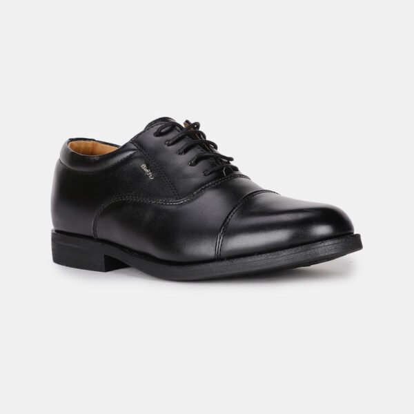 Bata black formal oxford-style shoes for men